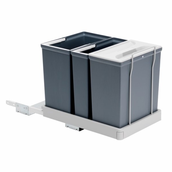 Jätevaunu Select kolmella sangolla - Jätesankovaunut ja sangot - JVSELECT3 - 1