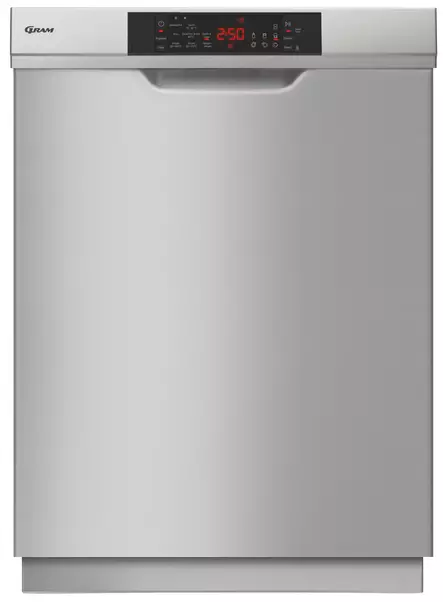 GRAM OM 6350-90 RT X Astianpesukone 60 cm, kolmella pesutasolla, teräs - Astianpesukoneet - OM635090RTX - 1